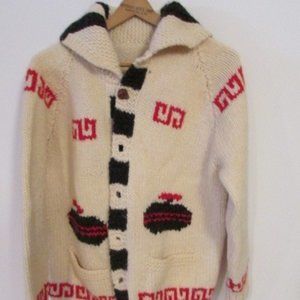 Men's Vintage Wool Curling Sweater